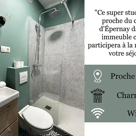 Apartment E2 Reton Cosy Proche Du Centre-ville Epernay