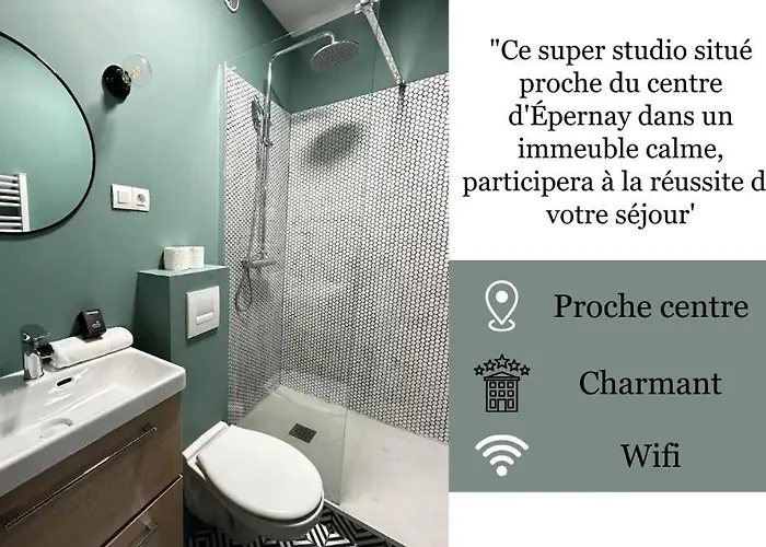 Apartment E2 Reton Cosy Proche Du Centre-ville Epernay